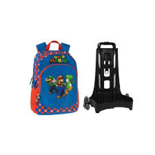 Picture of Super Mario Detachable Trolley Backpack